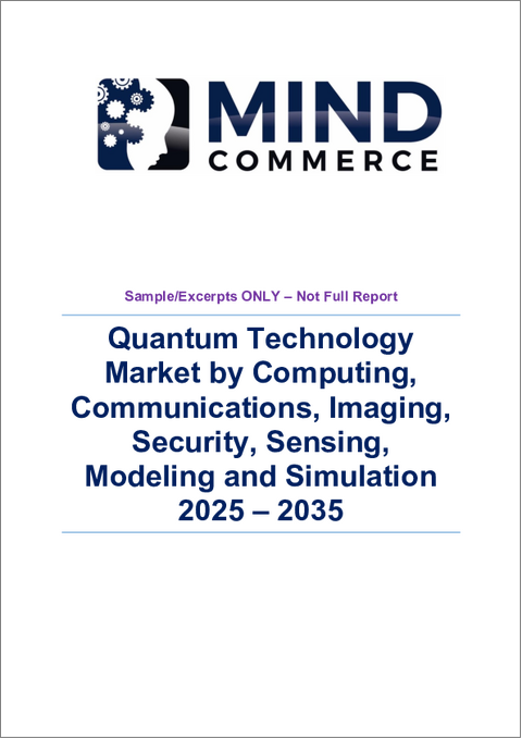表紙:量子技術市場 (2025~2035年):コンピューティング・通信・イメージング・セキュリティ・センシング・モデリング・シミュレーション