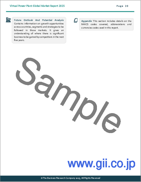 サンプル1:仮想発電所の世界市場レポート 2025年